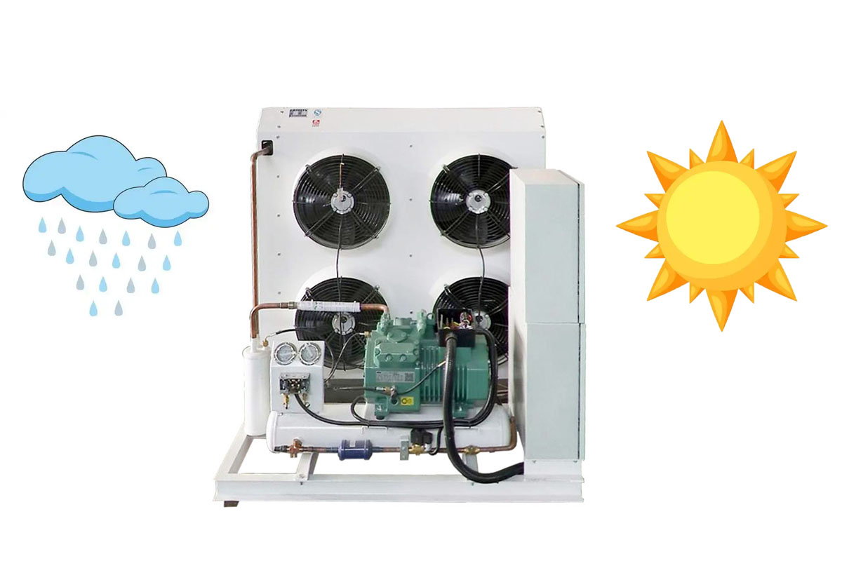 Guidelines for Moisture and Sun Protection of Outdoor Refrigeration Units